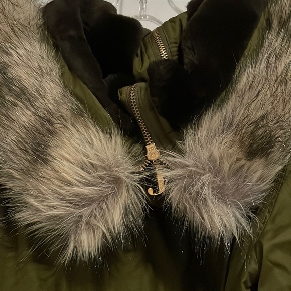 Juicy Couture olive green puffer jacket, size S, like new - Picture 4 of 4